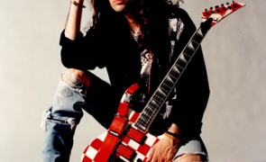 Dave with his favourite checkerboard Jackson